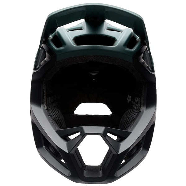 Casque Intégral de Vélo Proframe Solid Vert de face