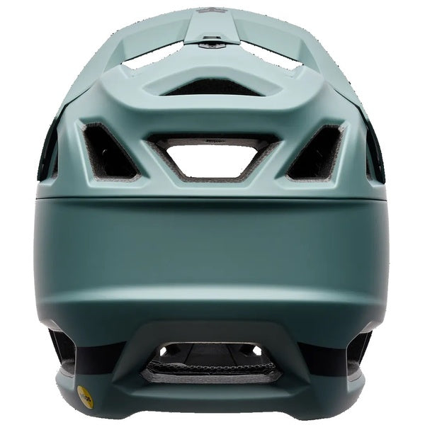 Casque Intégral de Vélo Proframe Solid Junior Vert de dos