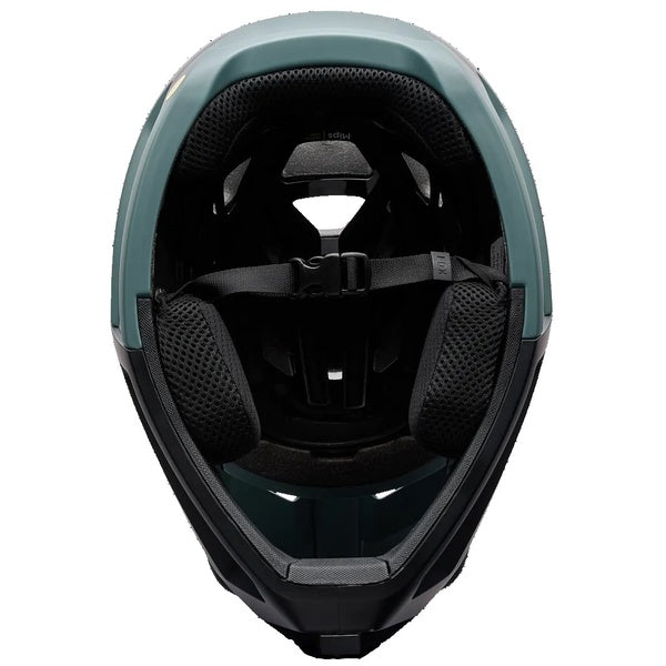 Casque Intégral de Vélo Proframe Solid Vert de dessous