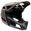Casque Intégral de Vélo Proframe Solid Junior Brun incliné de face