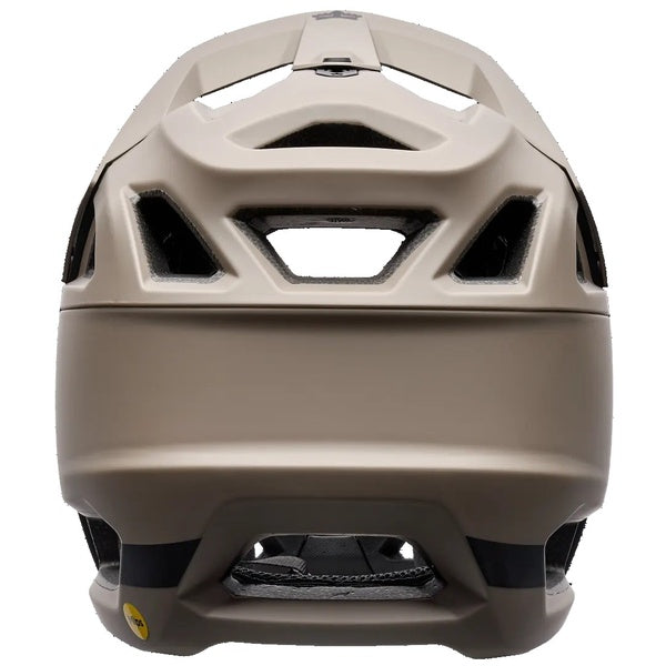 Casque Intégral de Vélo Proframe Solid Brun de dos