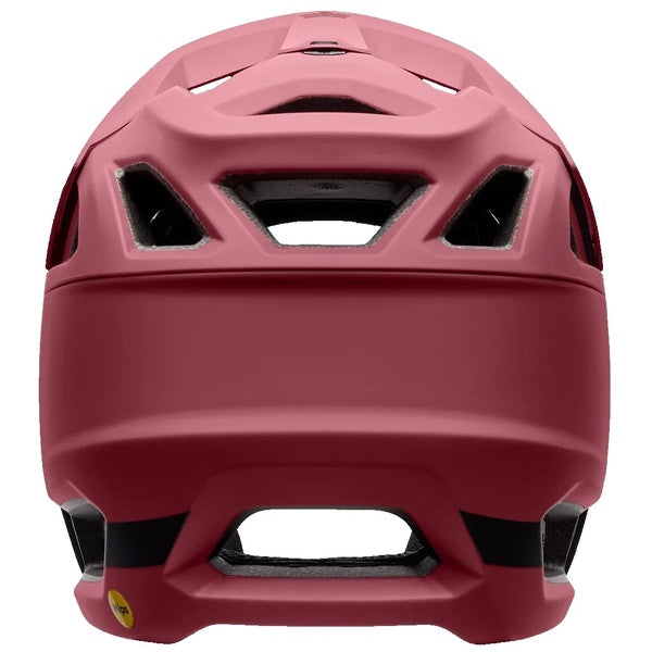 Casque Intégral de Vélo Proframe Solid Rose Foncé de dos