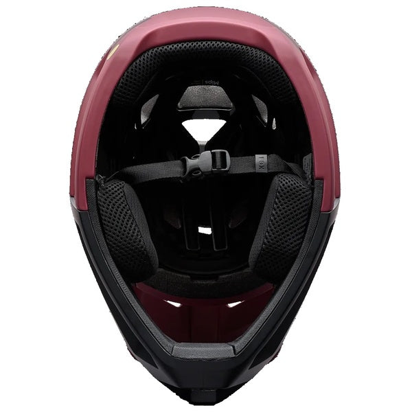Casque Intégral de Vélo Proframe Solid Rose Foncé de dessous