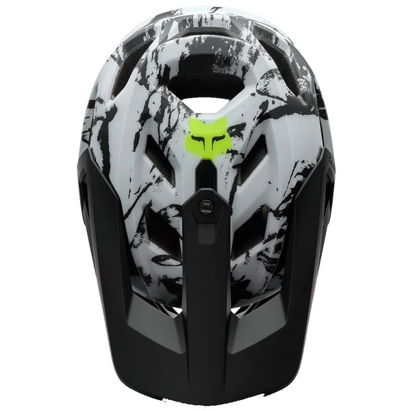Casque Intégral de Vélo Proframe Thrive Junior Blanc/Vert de dessus