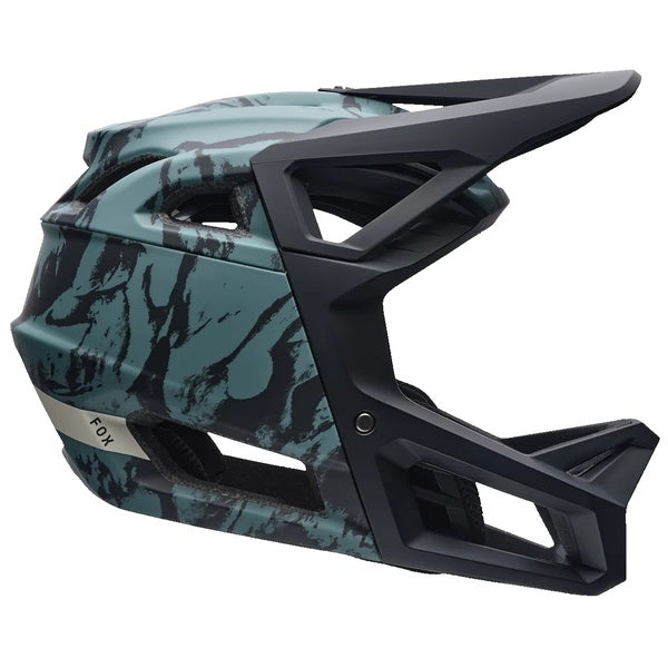 Casque Intégral de Vélo Proframe Thrive Vert/Noir de gauche