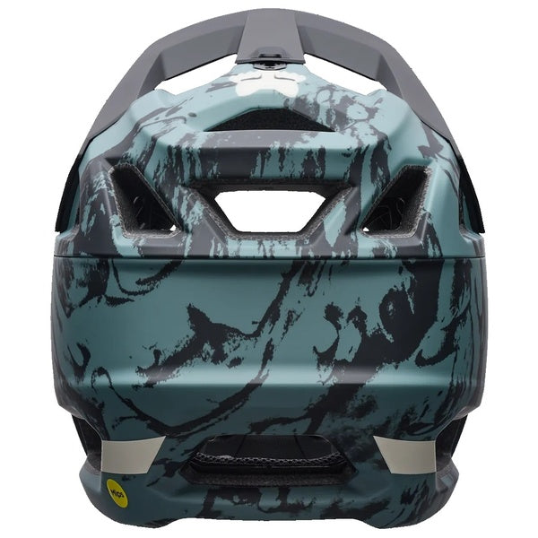 Casque Intégral de Vélo Proframe Thrive Vert/Noir de dos