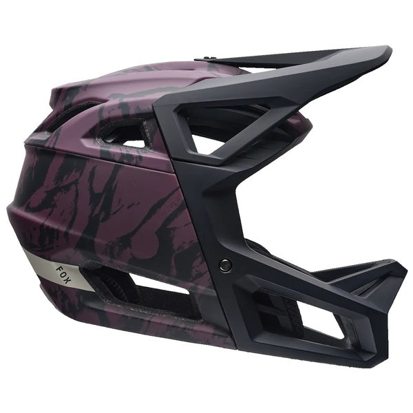 Casque Intégral de Vélo Proframe Thrive Mauve/Noir de gauche