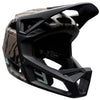 Casque Intégral de Vélo Proframe Thrive Junior Noir/Brun incliné de face