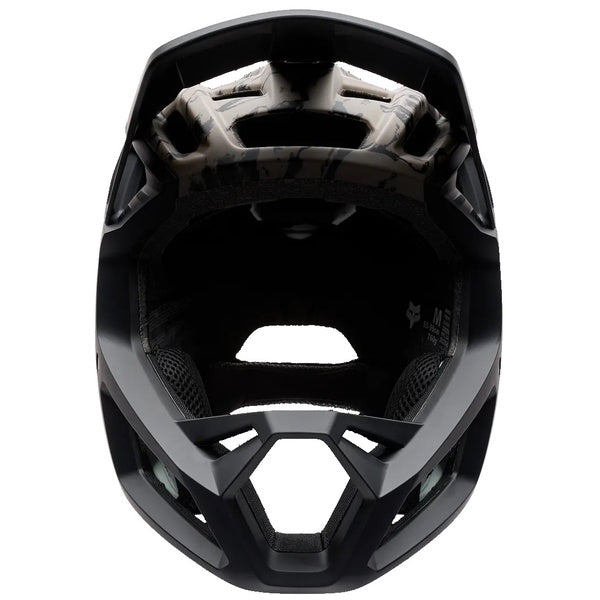 Casque Intégral de Vélo Proframe Thrive Noir/Brun de face