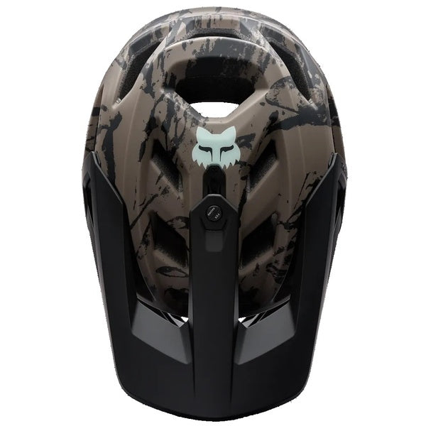 Casque Intégral de Vélo Proframe Thrive Noir/Brun de dessus
