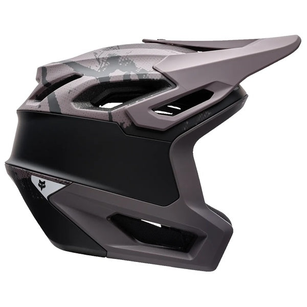 Casque Ouvert de Vélo Dropframe Pro Flow Noir/Mauve de gauche