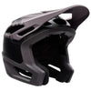 Casque Ouvert de Vélo Dropframe Pro Flow Noir/Mauve incliné de face