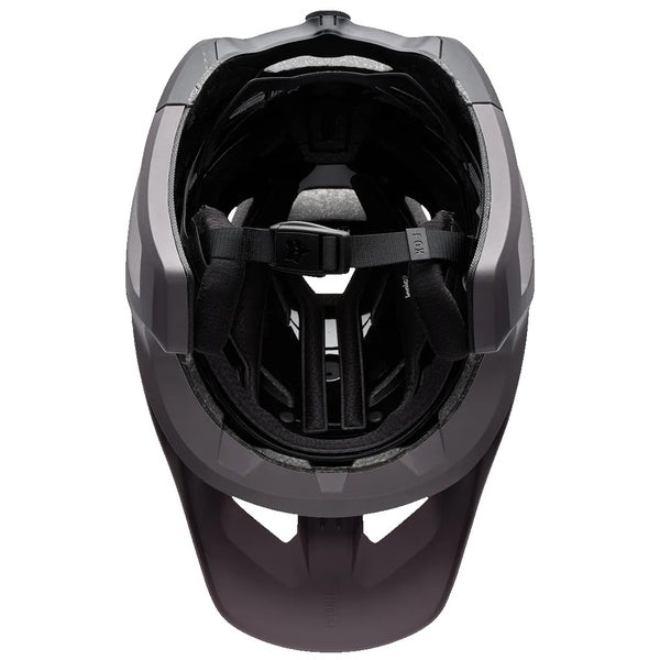 Casque Ouvert de Vélo Dropframe Pro Flow Noir/Mauve de dessous