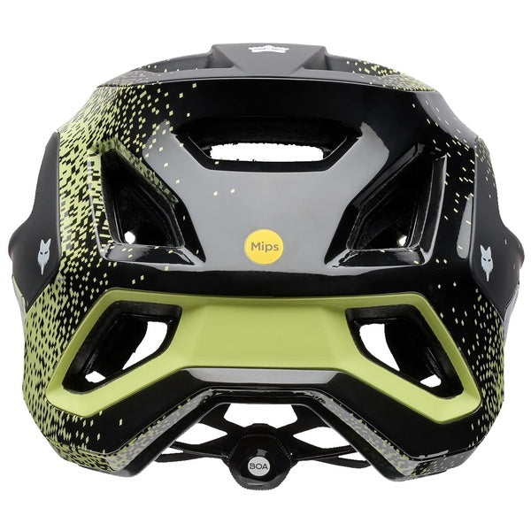 Casque Ouvert de Vélo Speedframe RS Aura Lime de dos