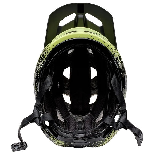 Casque Ouvert de Vélo Speedframe RS Aura Lime de dessous