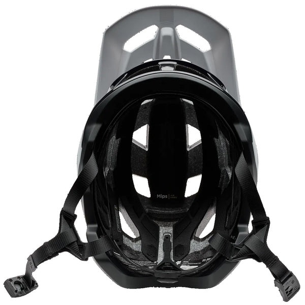 Casque Ouvert de Vélo Speedframe Pro Sense Blanc de dessous