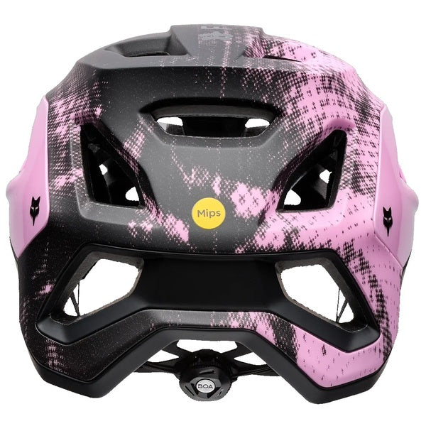 Casque Ouvert de Vélo Speedframe Pro Sense Rose de dos