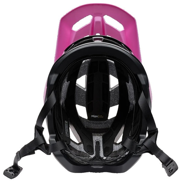 Casque Ouvert de Vélo Speedframe Pro Sense Rose de dessous