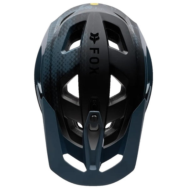 Casque Ouvert de Vélo Speedframe Pro Sense Bleu Foncé de dessus