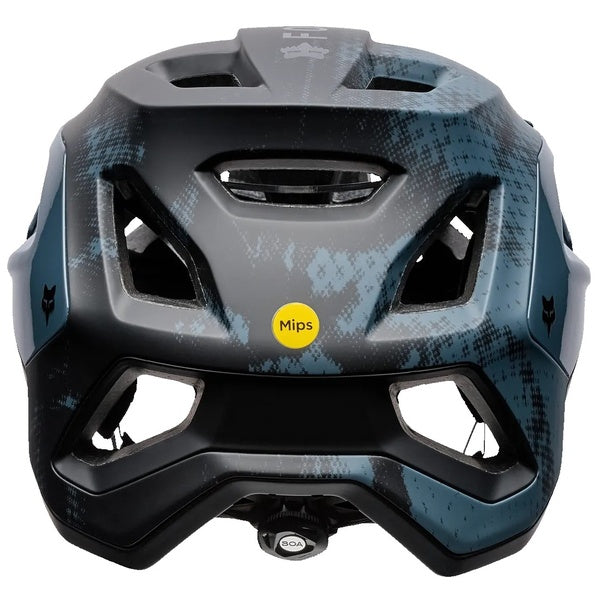Casque Ouvert de Vélo Speedframe Pro Sense Bleu Foncé de dos