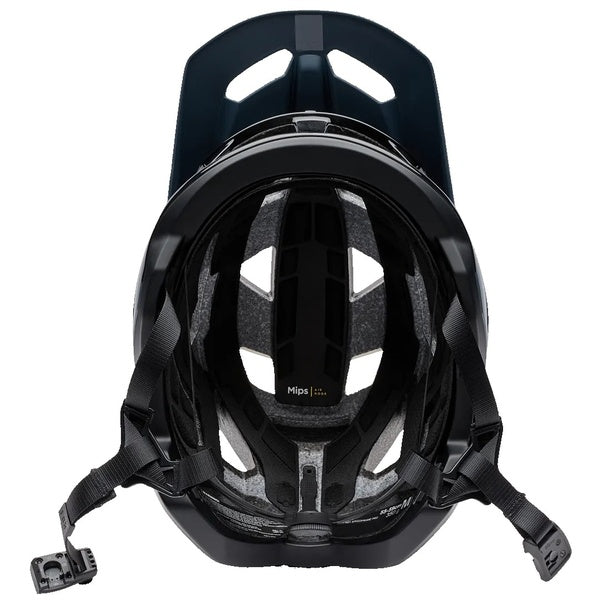 Casque Ouvert de Vélo Speedframe Pro Sense Bleu Foncé de dessous