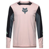 Maillot de Vélo Defend Creation Manches Longues Rose/Noir de face