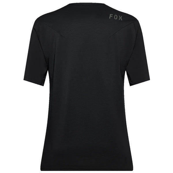 Maillot de Vélo Flexair Manches Courtes Noir de dos