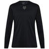 Maillot de Vélo Flexair Manches Longues Noir de face