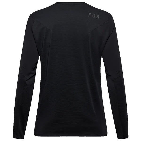 Maillot de Vélo Flexair Manches Longues Noir de dos
