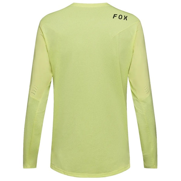 Maillot de Vélo Flexair Manches Longues Lime de dos