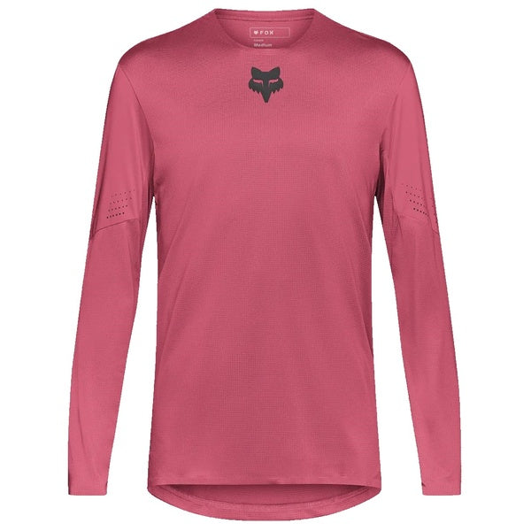 Maillot de Vélo Flexair Manches Longues Rose de face