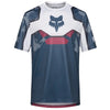 Maillot de Vélo Ranger Tactile Manches Courtes Bleu/Blanc/Rouge de face
