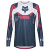 Maillot de Vélo Ranger Tactile Manches Longues Bleu/Blanc/Rouge de face