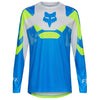Maillot de Vélo Ranger Tactile Manches Longues Bleu/Vert de face