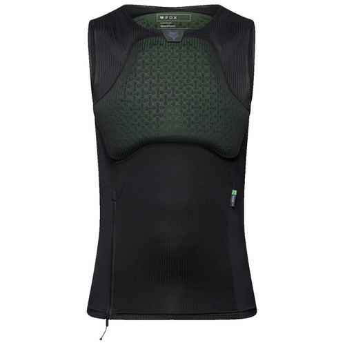 Chandail de Protection de Motocross Baseframe Pro Sans Manches Noir de face