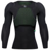 Chandail de Protection de Motocross Baseframe Pro Manches Longues Junior Noir de face