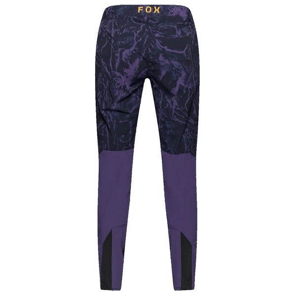 Pantalon de Vélo Ranger Image Print Mauve/Jaune de dos