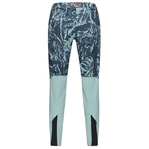 Pantalon de Vélo Ranger Image Print Bleu/Orange de dos