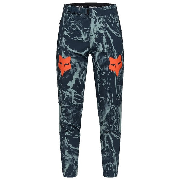 Pantalon de Vélo Ranger Image Print Junior  Bleu/Orange de face