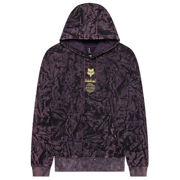 Coton Ouaté Image Print Mauve/Jaune de face
