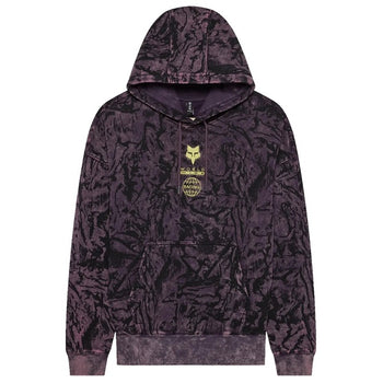 Coton Ouaté Image Print Mauve/Jaune de face