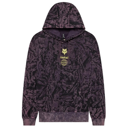 Coton Ouaté Image Print Mauve/Jaune de face