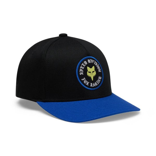 Casquette Badge Snapback Junior/Fox/noir, de face