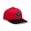 Casquette Badge Snapback Junior/Fox/rouge, de face