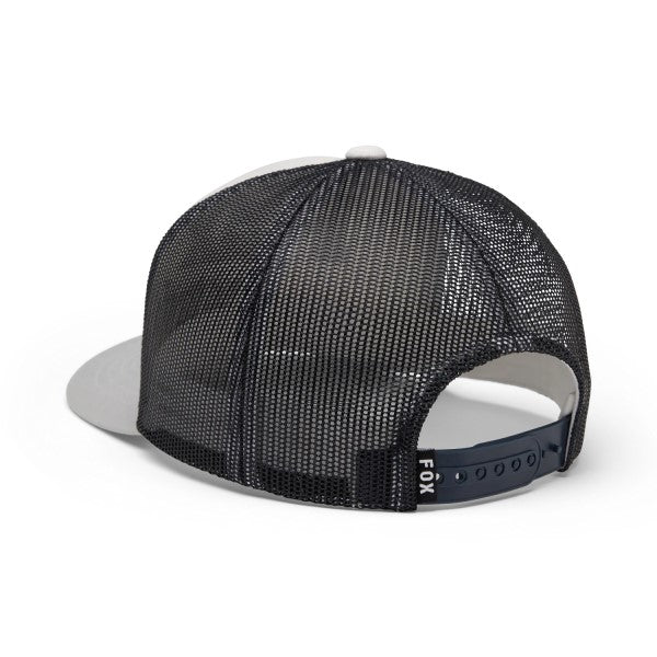 Casquette Checker Mesh Trucker Junior/fox/blanc, de dos