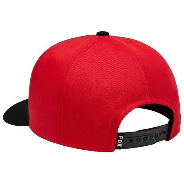 Casquette Icon Snapback Fox Junior Rouge de dos