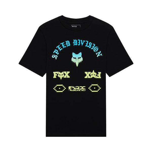 T-shirt Icon Junior/Fox/noir, de face