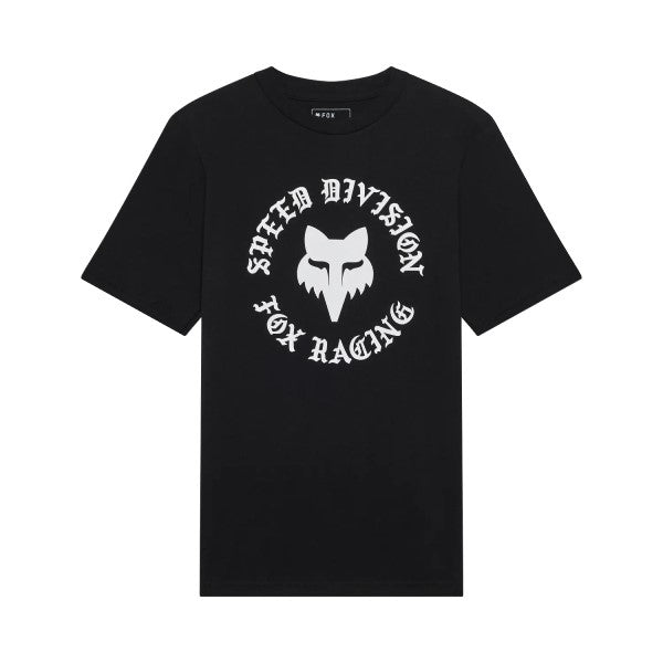 T-shirt Badge Junior Fox/noir, de face