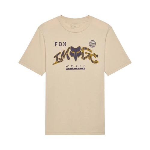 T-shirt Image Print Junior/Fox/beige, de face
