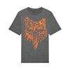 T-shirt Image Print HD Junior/Fox/gris foncé, de face